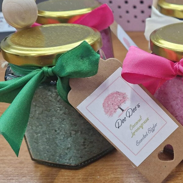 Large Scented Salts Jar